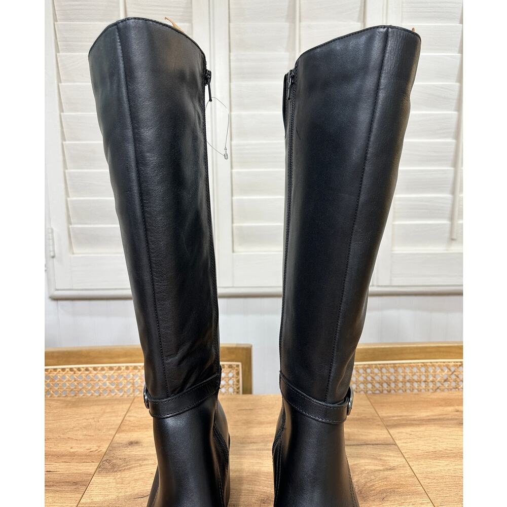 Naturalizer Women's Elliot Knee High Boots Black Leather 8.5 Wide NWOB Wide Calf - Picture 6 of 15